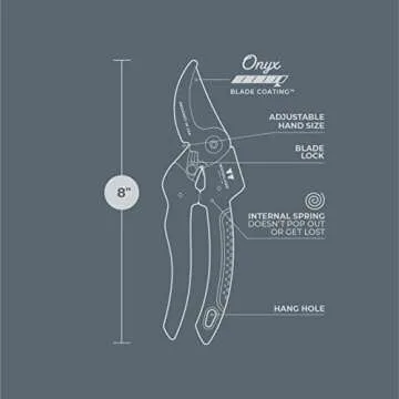 Woodland Tools Duralight Pruning Shears for Comfortable Cutting