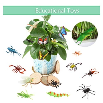 Realistic Insect Bug Toys for Kids Educational Party Favors