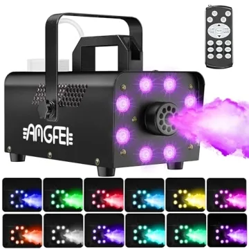 Colorful Fog Machine with Remote Control for Parties