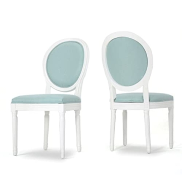 Phinnaeus Dining Chairs Set - Light Blue Comfort & Style