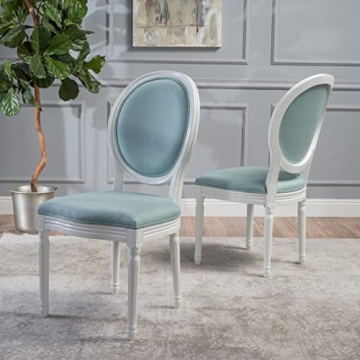 Phinnaeus Dining Chairs Set - Light Blue Comfort & Style