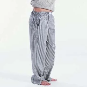 Comfortable Y2K Striped Pajama Pants for Women