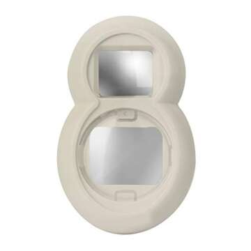 digipower 53 Piece Accessory Kit for Fujifilm Instax Mini 9/8/8+/7s Instant Camera with Camera Case, Selfie Lens, Photo Album, 4 Colour Filters, Photo Frame, Hanging Frame & Foil Stickers, White