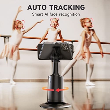Auto Face Tracking Tripod for Hands-Free Shooting
