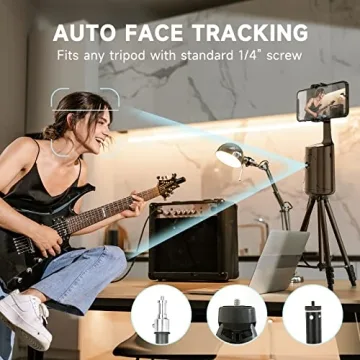 Auto Face Tracking Tripod for Hands-Free Shooting
