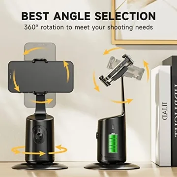 Auto Face Tracking Tripod for Hands-Free Shooting