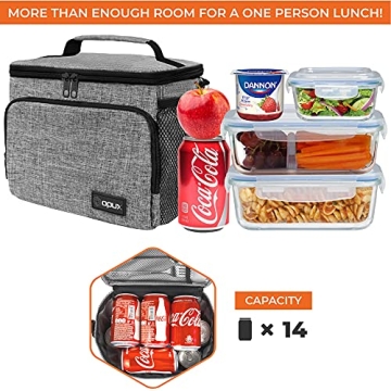 OPUX Insulated Lunch Bag - Durable Cooler for All Ages