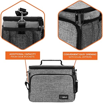 OPUX Insulated Lunch Bag - Durable Cooler for All Ages