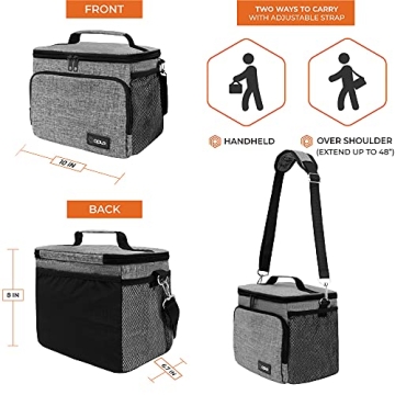 OPUX Insulated Lunch Bag - Durable Cooler for All Ages