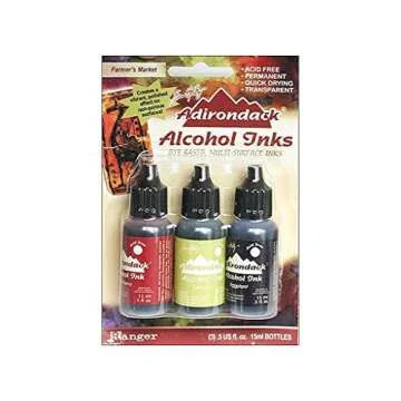 Ranger Tim Holtz Adirondack Alcohol Inks- Favorite Set Collection 18 Bottles