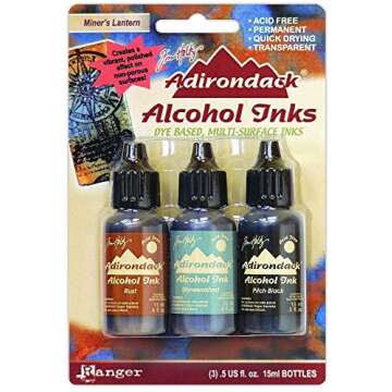 Ranger Tim Holtz Adirondack Alcohol Inks- Favorite Set Collection 18 Bottles