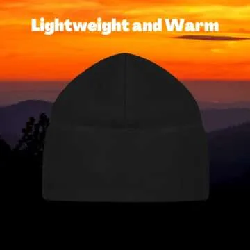 M MCGUIRE GEAR GI Style Polartec 100 Fleece Watch Cap Beanie (Black)