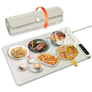 NEWKITCHEN Warming Mat for Food