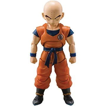TAMASHII NATIONS Dragon Ball Z Krillin S.H.Figuarts Action Figure - Earth's Strongest Man
