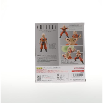 Dragon Ball Z Krillin S.H.Figuarts Action Figure by Tamashii Nations