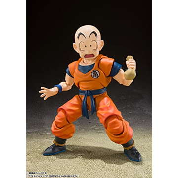 Dragon Ball Z Krillin S.H.Figuarts Action Figure by Tamashii Nations