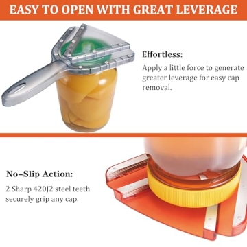 Uinxan Jar Opener for Seniors with Arthritis, Easy Twist Off