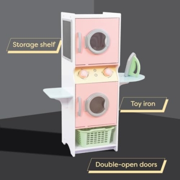 Buy KidKraft Laundry Playset Wooden Washer Dryer Toy
