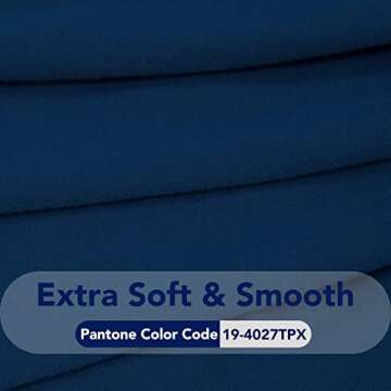 PureFit Super Stretch Sofa Slipcover – Spandex Non Slip Soft Couch Sofa Cover, Washable Furniture Protector with Non Skid Foam and Elastic Bottom for Kids, Pets （Sofa, Navy）