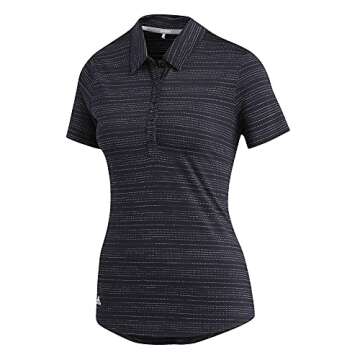 adidas Golf Women's Microdot Short Sleeve Polo T-Shirt