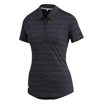 adidas Golf Women's Microdot Short Sleeve Polo T-Shirt