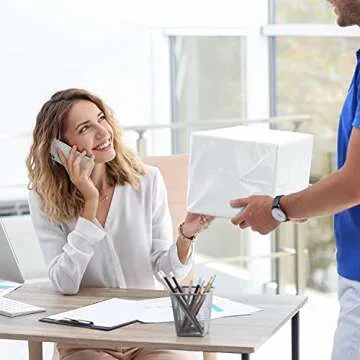 Fuxury Large Poly Mailers 14.5x19 100Pc Waterproof by Fuxury