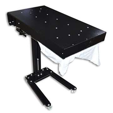 INTBUYING 110V 1800W Flash Dryer 18x24 inch Screen Printing Flash Ink Curing Machine Adjustable Stand