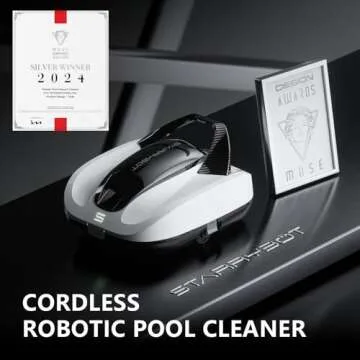 Starrybot Cordless Robotic Pool Cleaner for All Pools