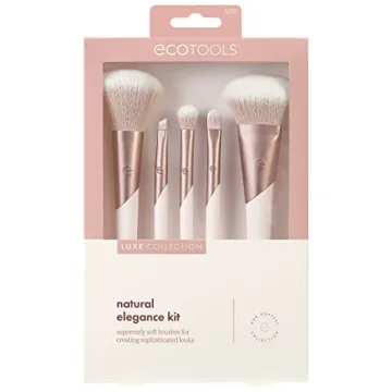 EcoTools Luxe Vegan Makeup Brush Set for Flawless Application