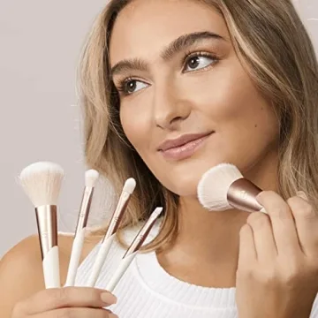 EcoTools Luxe Vegan Makeup Brush Set for Flawless Application
