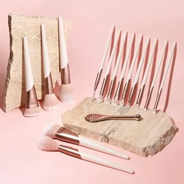 EcoTools Luxe Vegan Makeup Brush Set for Flawless Application