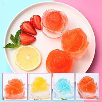 IXIGER Rose Ice Cube Molds - Perfect for Any Beverage