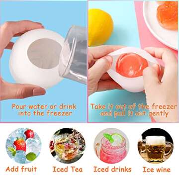 IXIGER Rose Ice Cube Molds - Perfect for Any Beverage