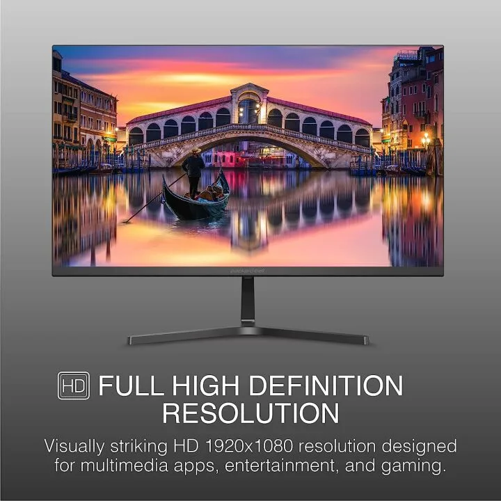 Packard Bell 24 Inch FHD Monitor 2 Pack with Accessories