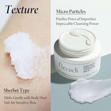 fleradi Edelweiss Cleansing Balm - Vegan Makeup Remover