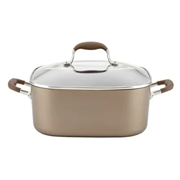 Anolon Advanced 7-Quart Nonstick Casserole Dish - Perfect for Roasts & Stews