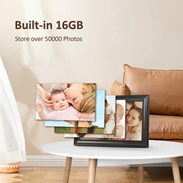 Elegant 10.1 Inch WiFi Digital Photo Frame with App Sharing