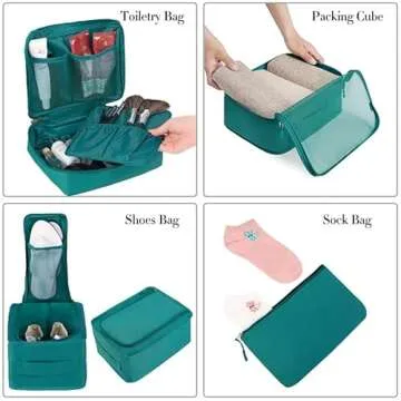 BAGAIL Packing Cubes for Effortless Organized Travel