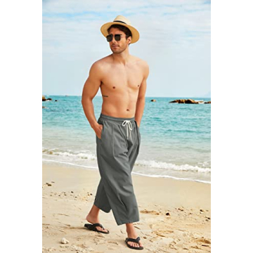 Stylish COOFANDY Men's Harem Pants for Summer Comfort
