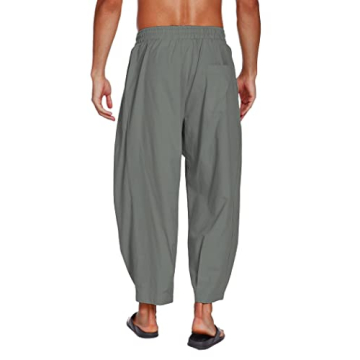 Stylish COOFANDY Men's Harem Pants for Summer Comfort