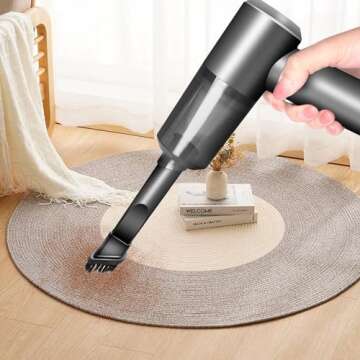 Strong Suction YUNYILAN Cordless Handheld Vacuum Cleaner