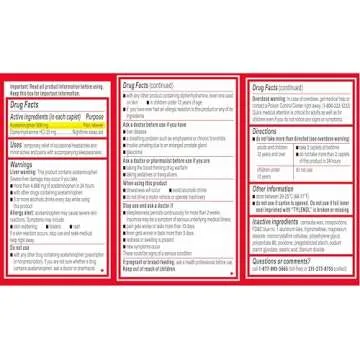 Tylenol PM Extra Strength Pain Reliever & Sleep Aid Caplets