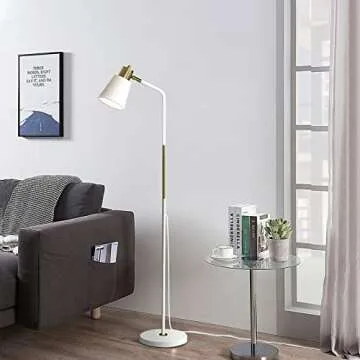 Stylish Adjustable Industrial Floor Lamp - Modern Design for Any Home Decor