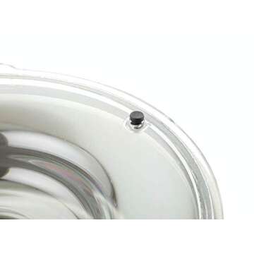 Slopper Stopper Dripless Water Bowl - Tritan Plastic Bowl Unit - for Medium Breed Dogs 21-50 Lbs, 9.84” Dia, 1 Gallon Capacity