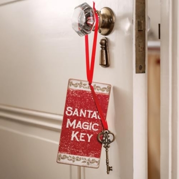 Santa's Magic Key Ornament for Holiday Traditions
