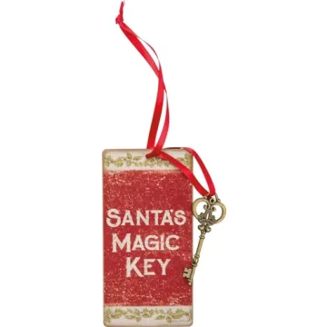 Santa's Magic Key Ornament for Holiday Traditions