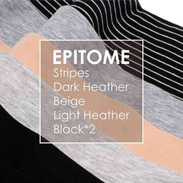 Intimate Portal Maternity Underwear Cotton Pregnancy Postpartum Panties Foldable Under the Bump Briefs 6-Pk Epitome XL