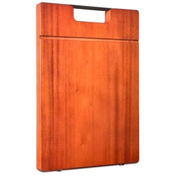 LUBAN Mahogany Wood Cutting Board Elegant Durable Essential