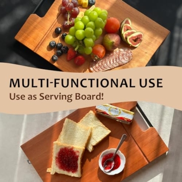 LUBAN Mahogany Wood Cutting Board Elegant Durable Essential