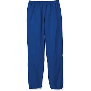 Hanes EcoSmart Men's Non-Pocket Sweatpants in Royal Color